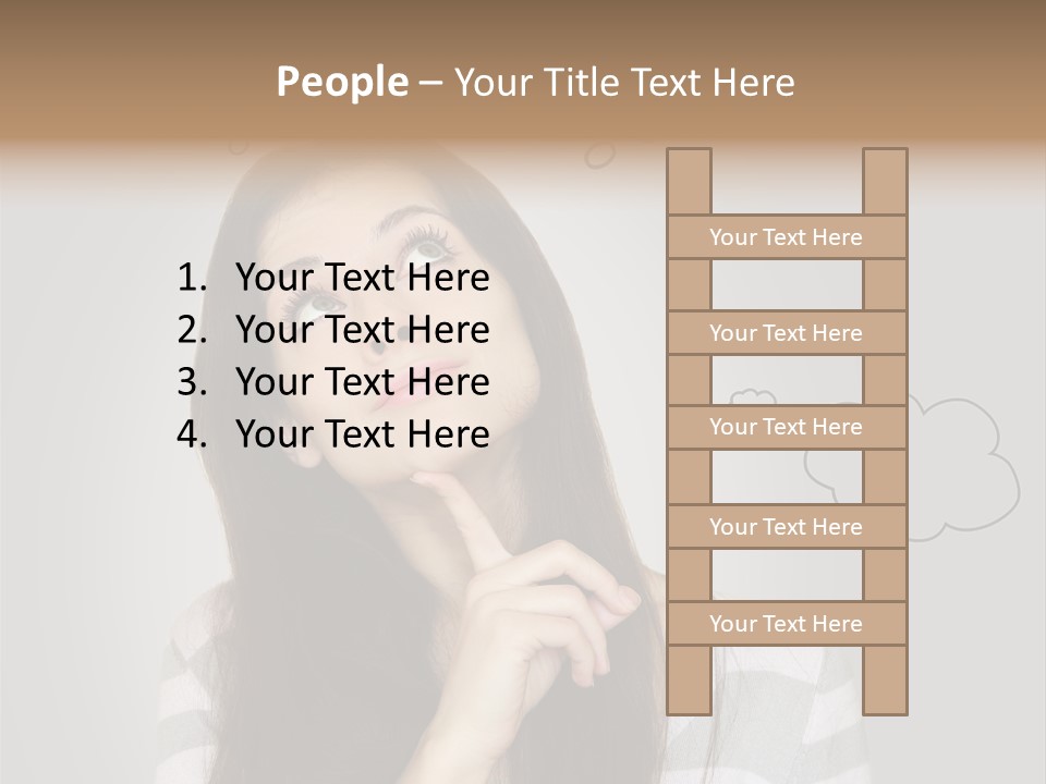 Beautiful Beauty Thoughtful PowerPoint Template