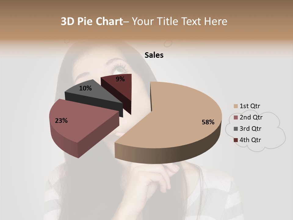 Beautiful Beauty Thoughtful PowerPoint Template