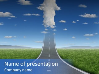 Highway Strategy Breaking Free PowerPoint Template