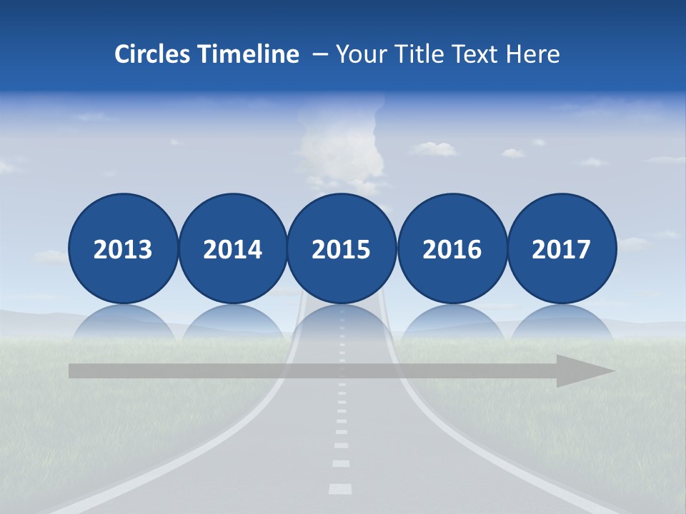 Highway Strategy Breaking Free PowerPoint Template