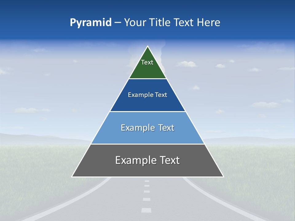 Highway Strategy Breaking Free PowerPoint Template