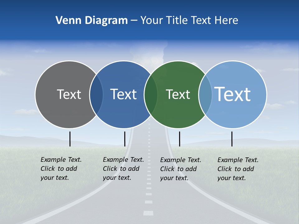 Highway Strategy Breaking Free PowerPoint Template