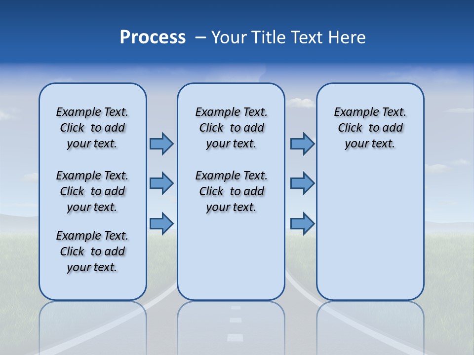Highway Strategy Breaking Free PowerPoint Template