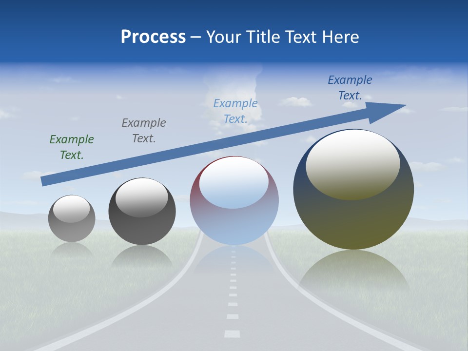 Highway Strategy Breaking Free PowerPoint Template