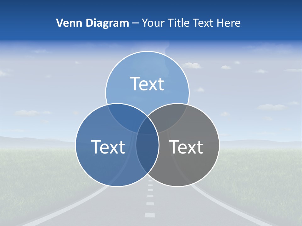 Highway Strategy Breaking Free PowerPoint Template
