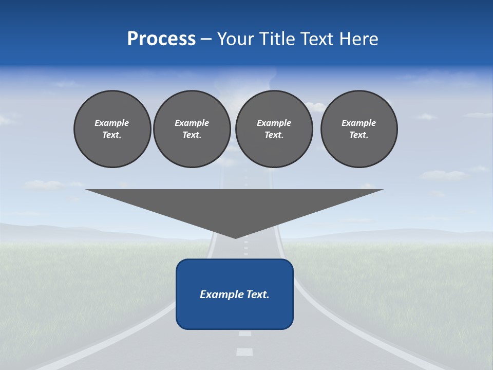 Highway Strategy Breaking Free PowerPoint Template