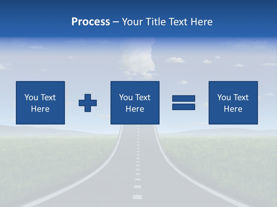 Highway Strategy Breaking Free PowerPoint Template