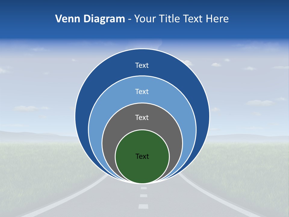 Highway Strategy Breaking Free PowerPoint Template