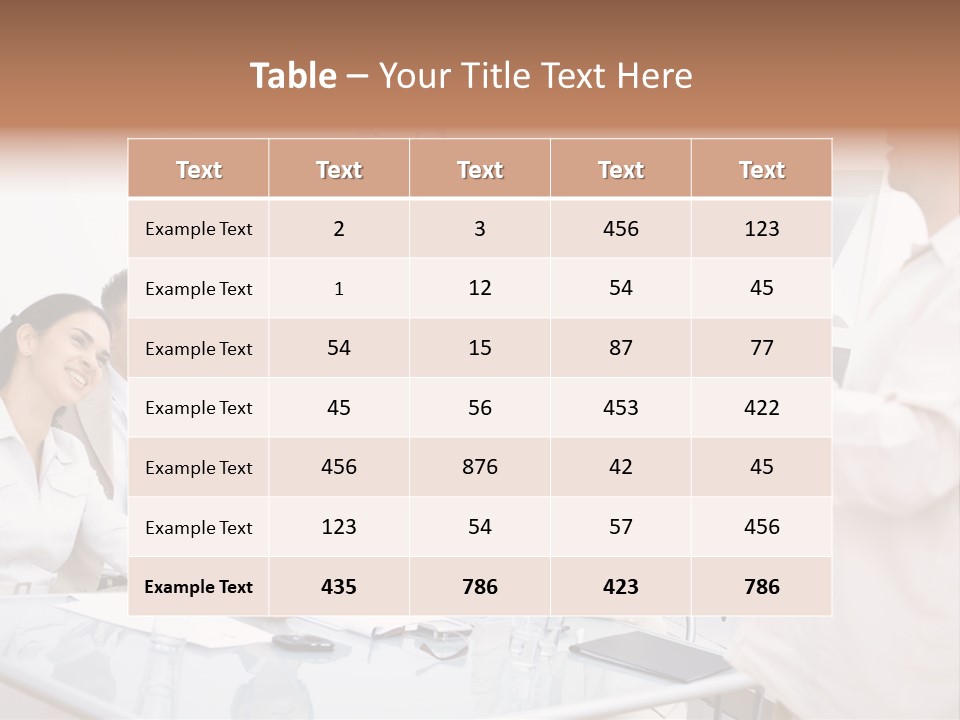 Businesswoman Colleagues Brainstorming PowerPoint Template