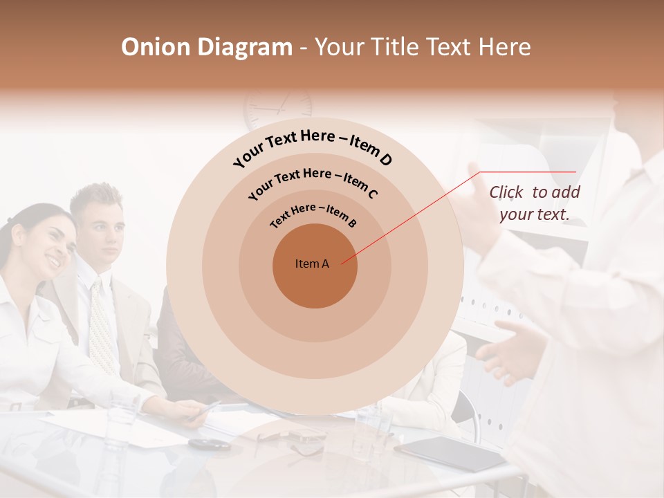 Businesswoman Colleagues Brainstorming PowerPoint Template