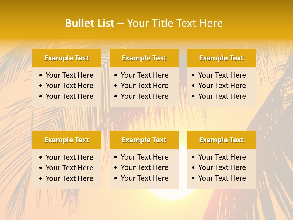 Beauty Horizon Travel PowerPoint Template