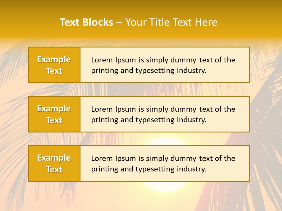 Beauty Horizon Travel PowerPoint Template