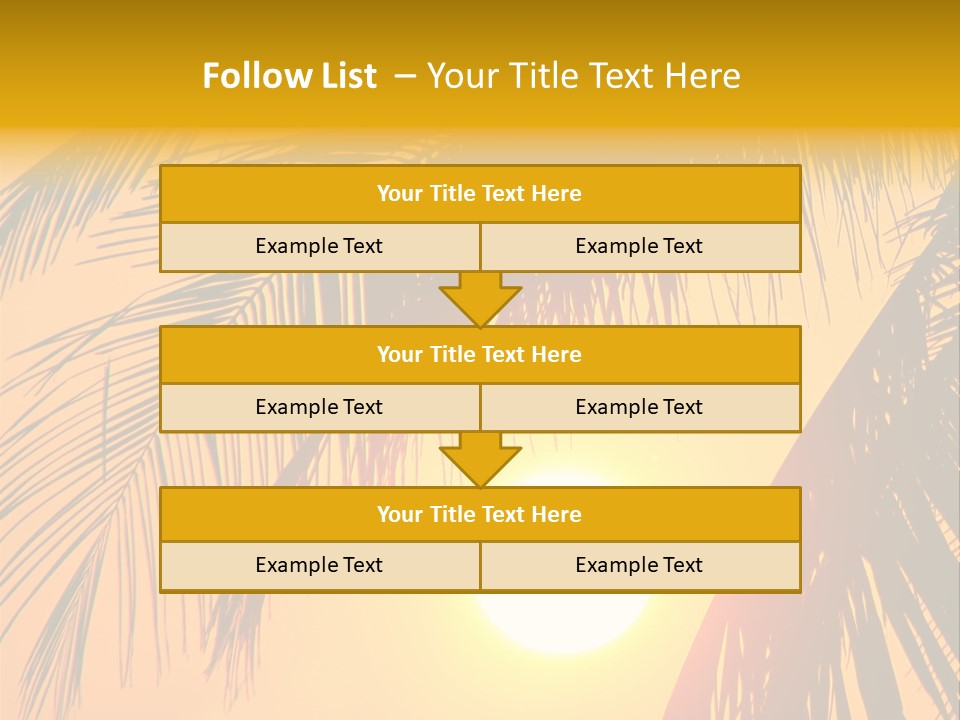 Beauty Horizon Travel PowerPoint Template