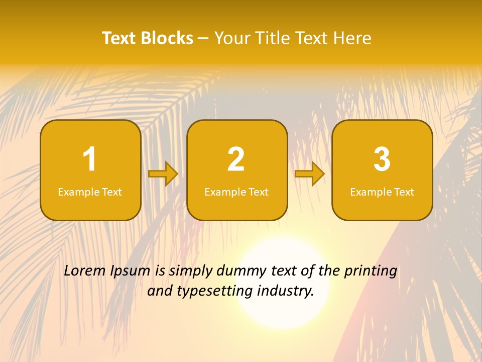 Beauty Horizon Travel PowerPoint Template