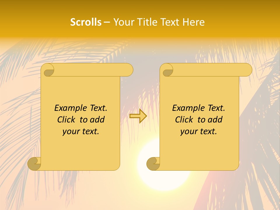 Beauty Horizon Travel PowerPoint Template