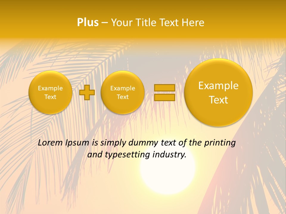 Beauty Horizon Travel PowerPoint Template