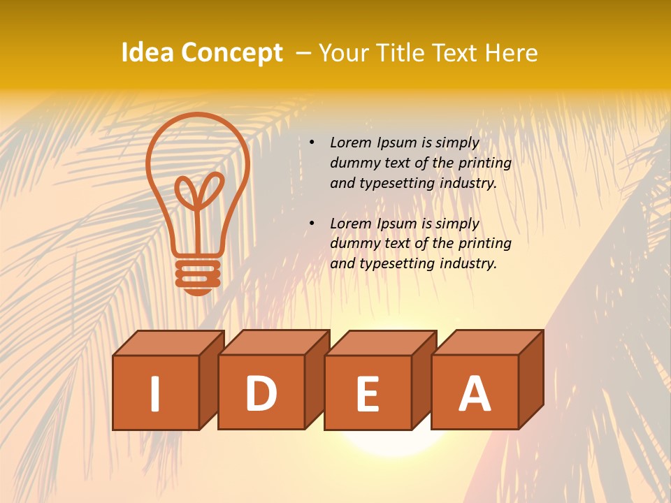 Beauty Horizon Travel PowerPoint Template