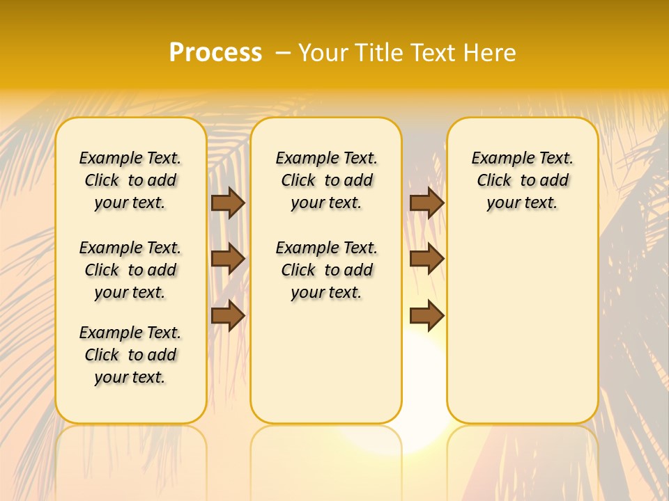 Beauty Horizon Travel PowerPoint Template