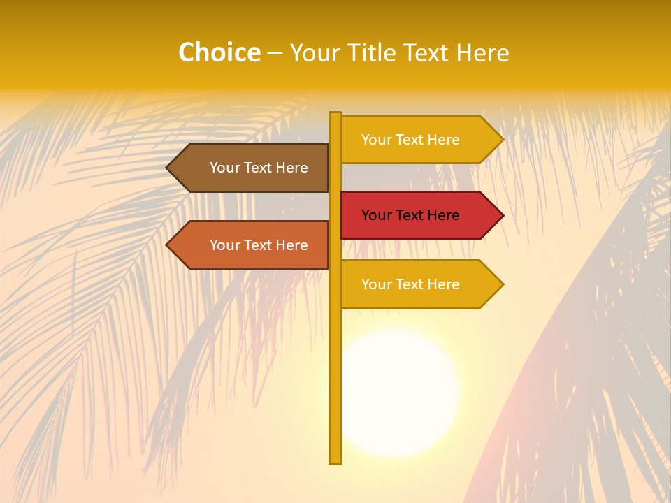Beauty Horizon Travel PowerPoint Template