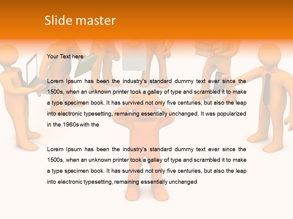 Release Desperation Overchange PowerPoint Template