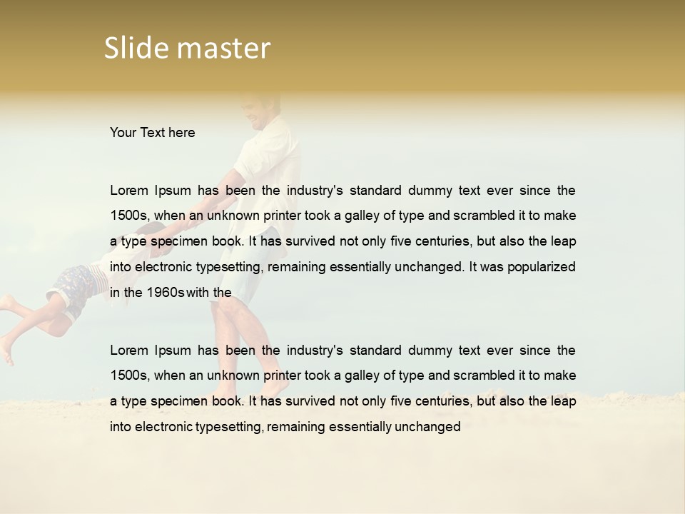 Holding Activity Cute PowerPoint Template