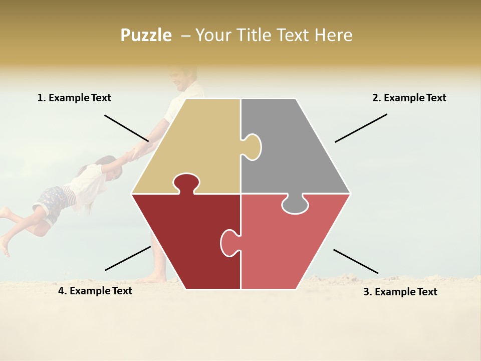 Holding Activity Cute PowerPoint Template