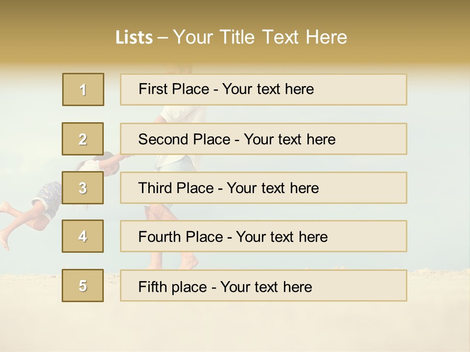 Holding Activity Cute PowerPoint Template