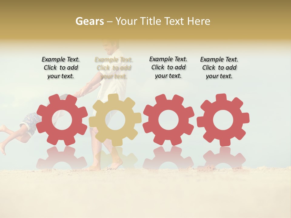 Holding Activity Cute PowerPoint Template