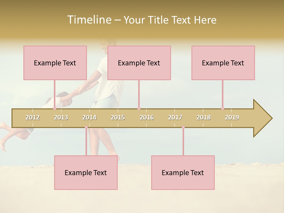 Holding Activity Cute PowerPoint Template