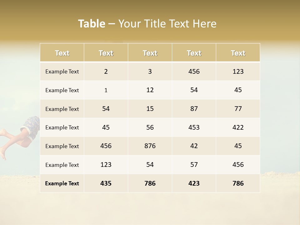 Holding Activity Cute PowerPoint Template
