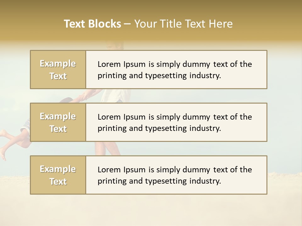 Holding Activity Cute PowerPoint Template