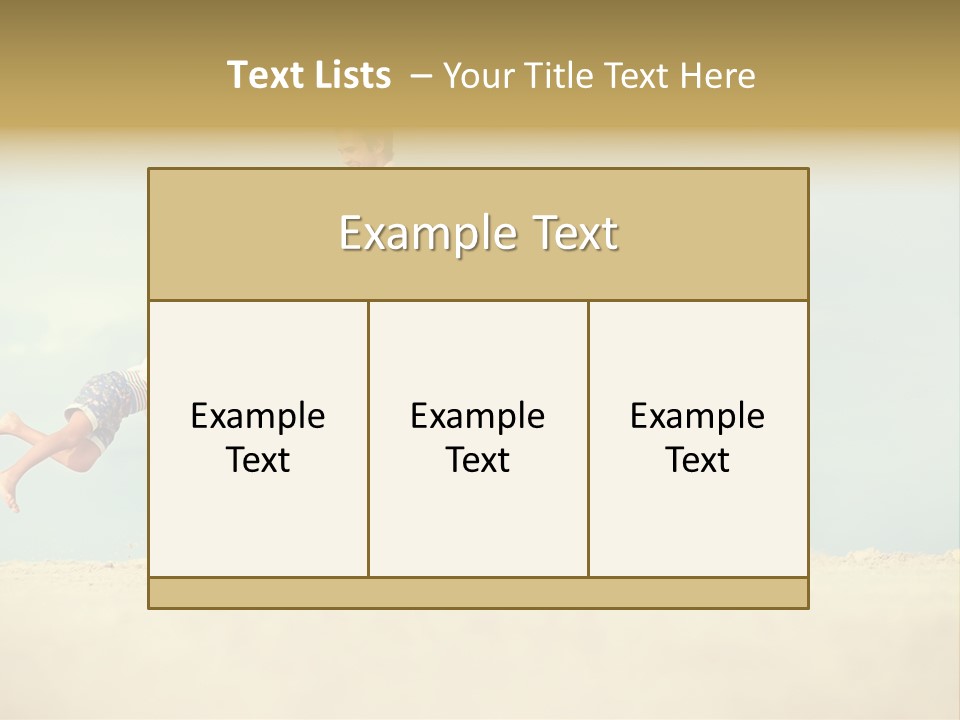 Holding Activity Cute PowerPoint Template