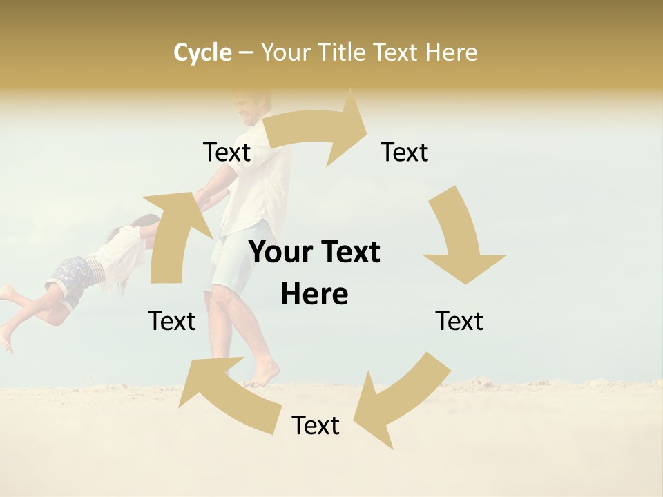 Holding Activity Cute PowerPoint Template