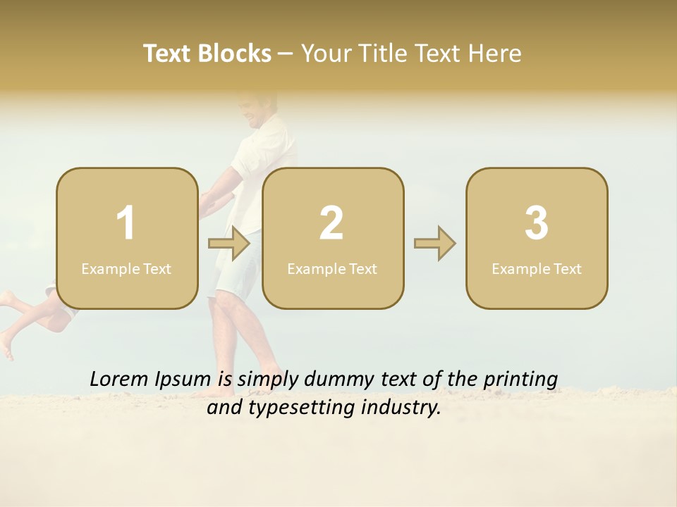 Holding Activity Cute PowerPoint Template