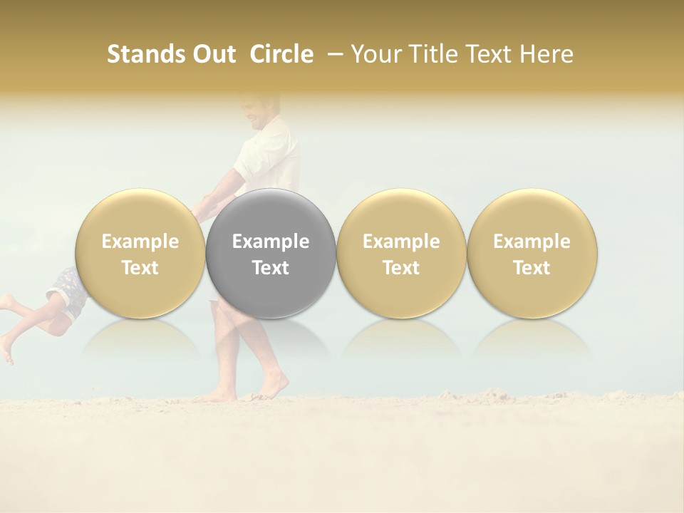 Holding Activity Cute PowerPoint Template