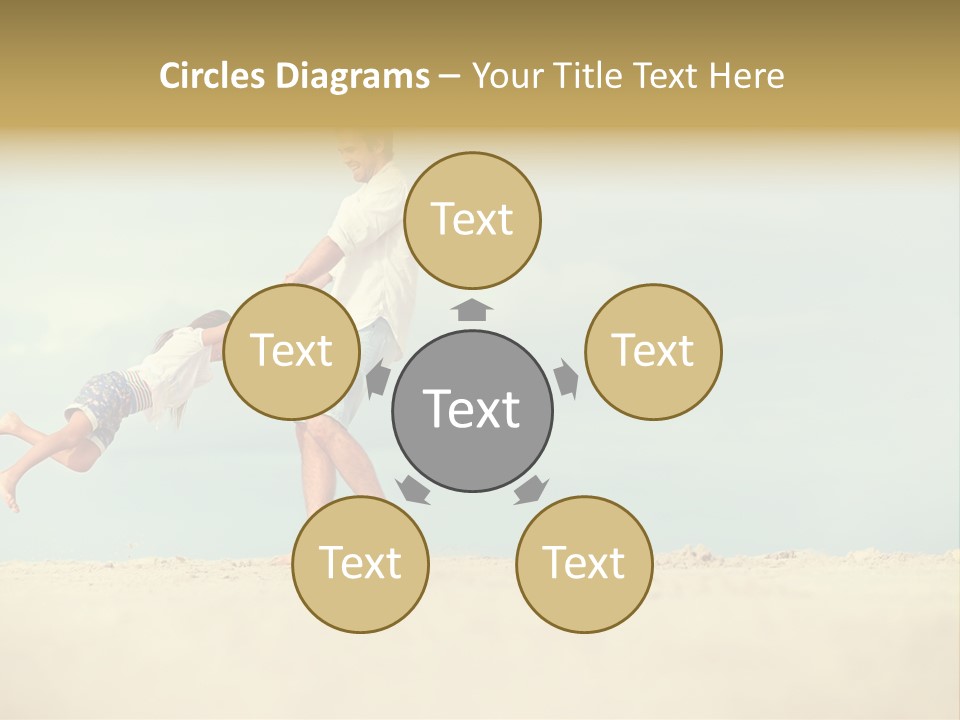 Holding Activity Cute PowerPoint Template