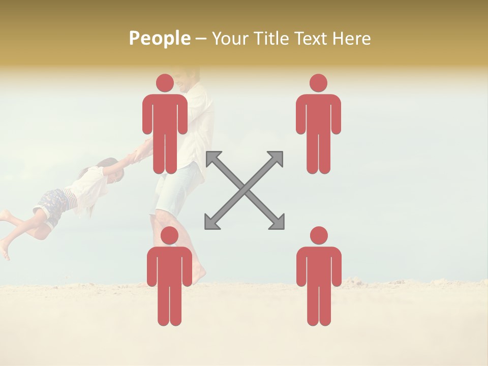 Holding Activity Cute PowerPoint Template