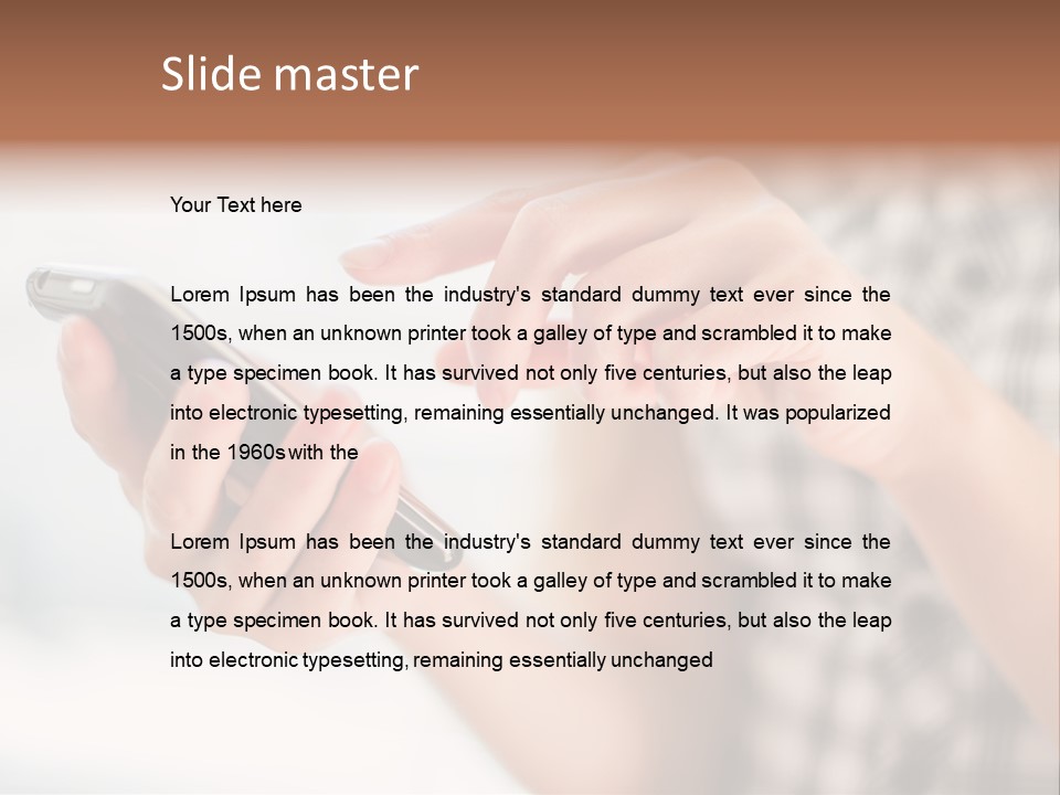 Soy Hands Sow PowerPoint Template