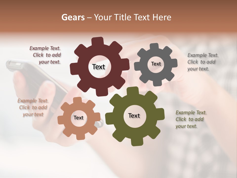 Soy Hands Sow PowerPoint Template