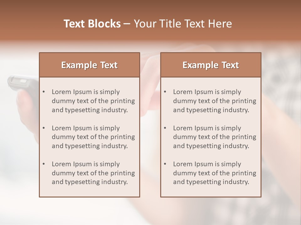 Soy Hands Sow PowerPoint Template