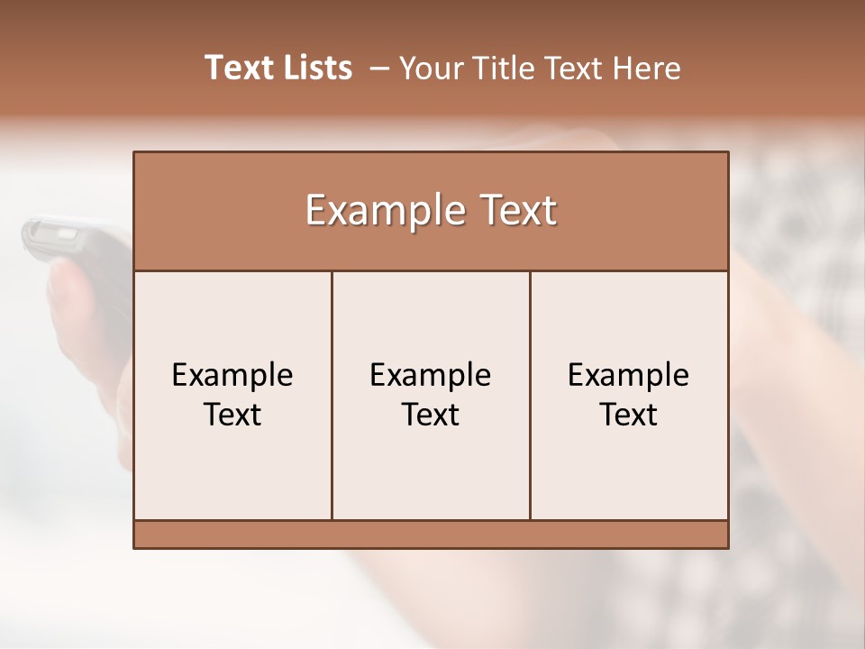 Soy Hands Sow PowerPoint Template