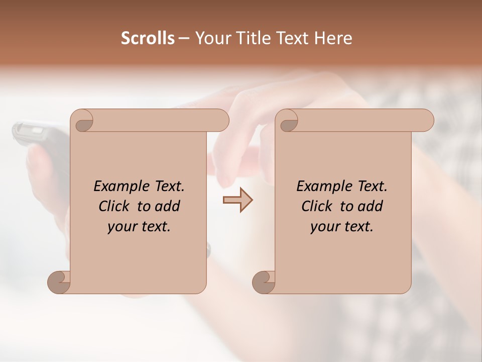 Soy Hands Sow PowerPoint Template