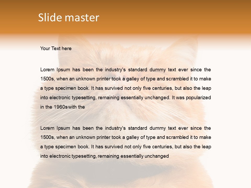 Claw Beautiful Love PowerPoint Template