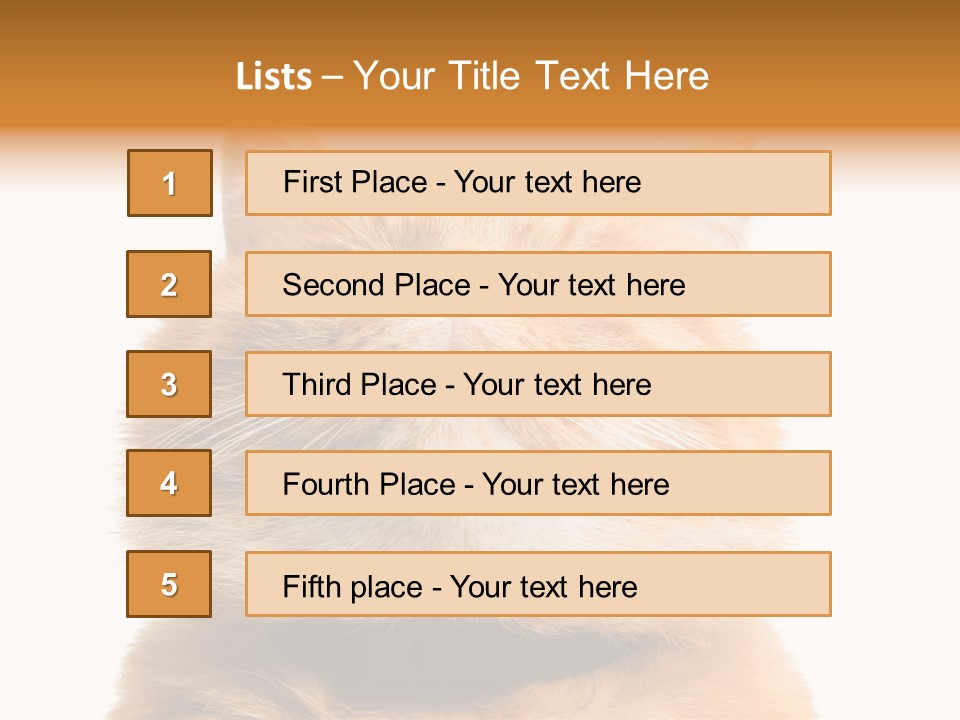 Claw Beautiful Love PowerPoint Template