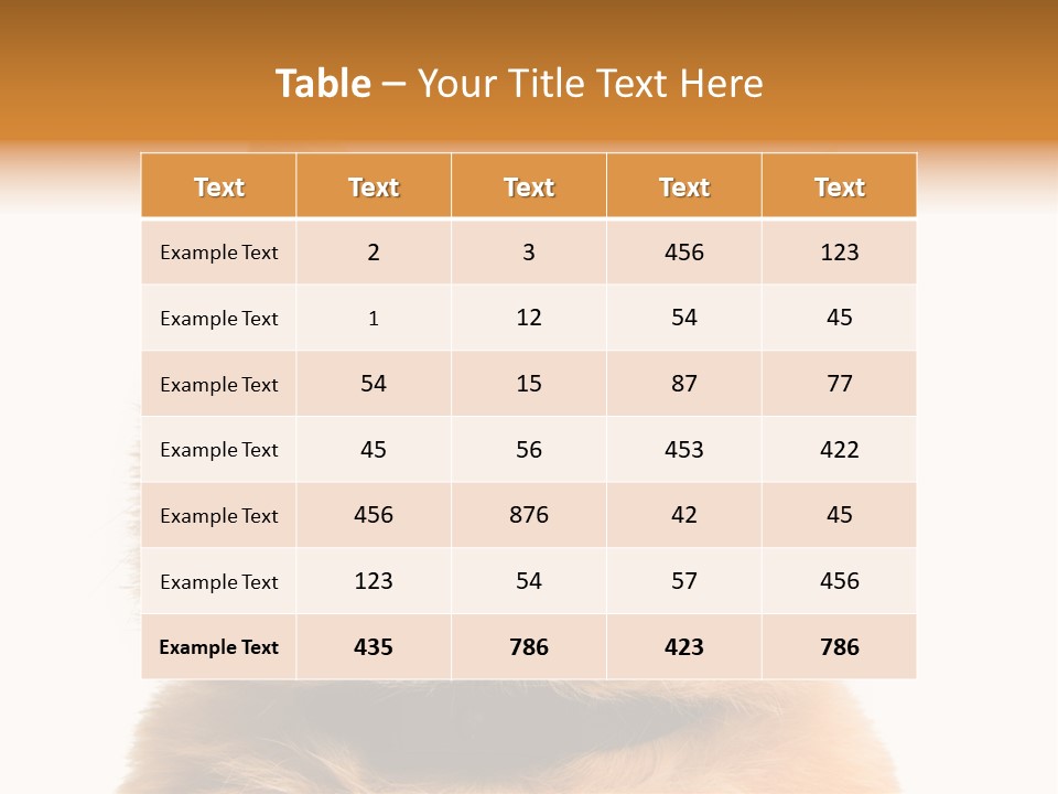 Claw Beautiful Love PowerPoint Template