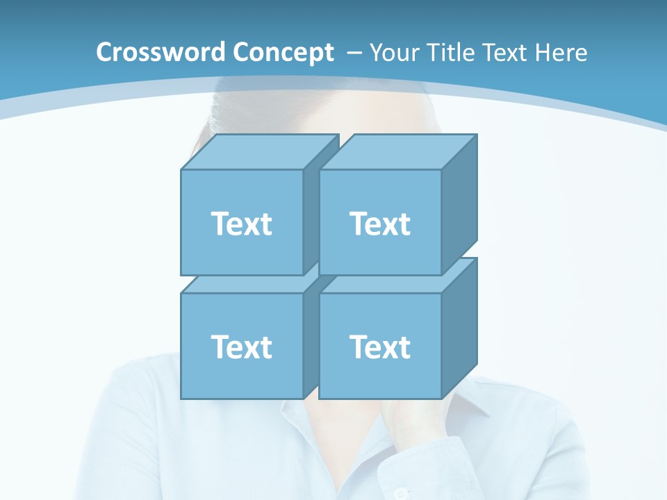 Business Standing Modern PowerPoint Template