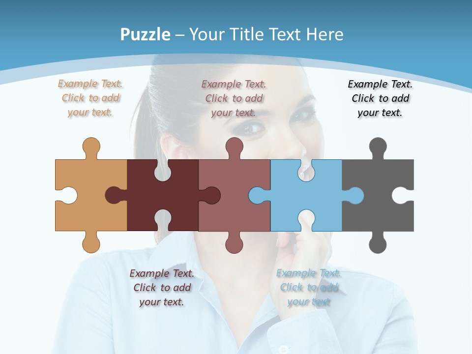 Business Standing Modern PowerPoint Template