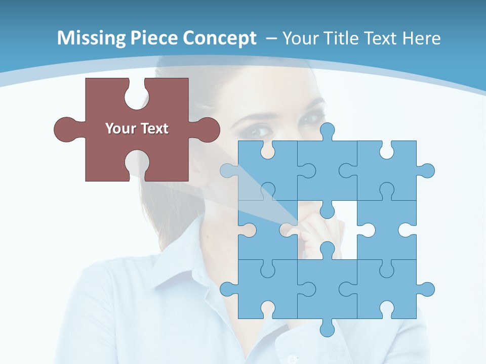 Business Standing Modern PowerPoint Template