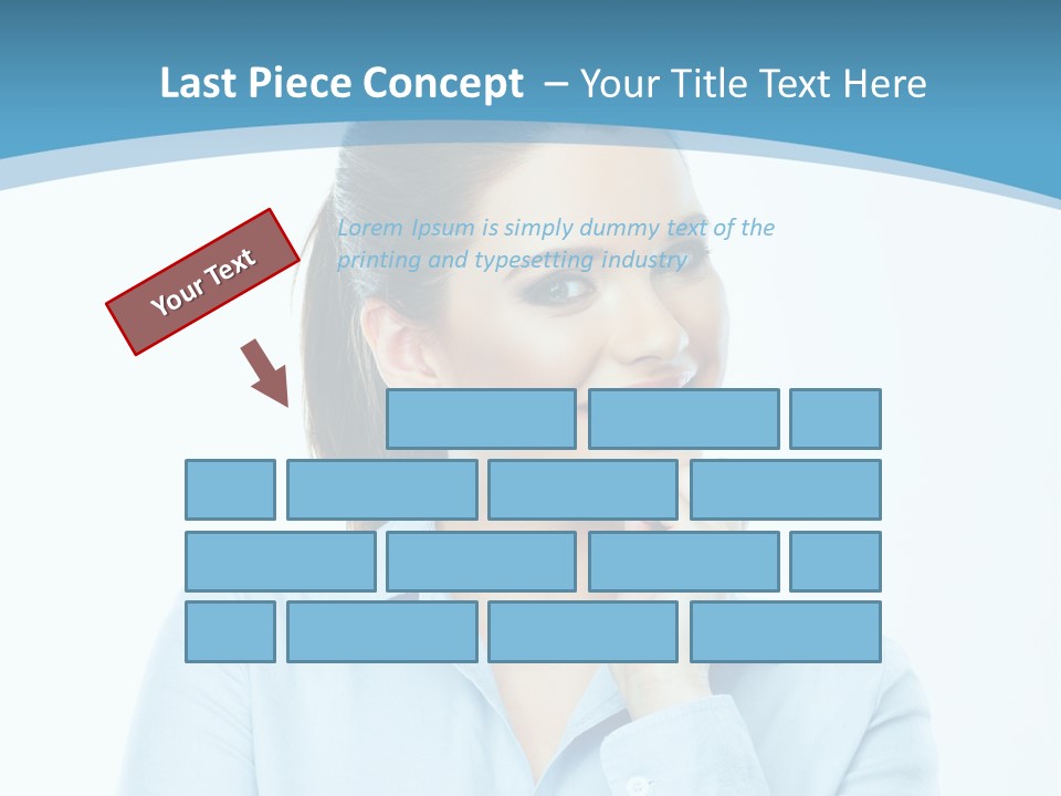 Business Standing Modern PowerPoint Template