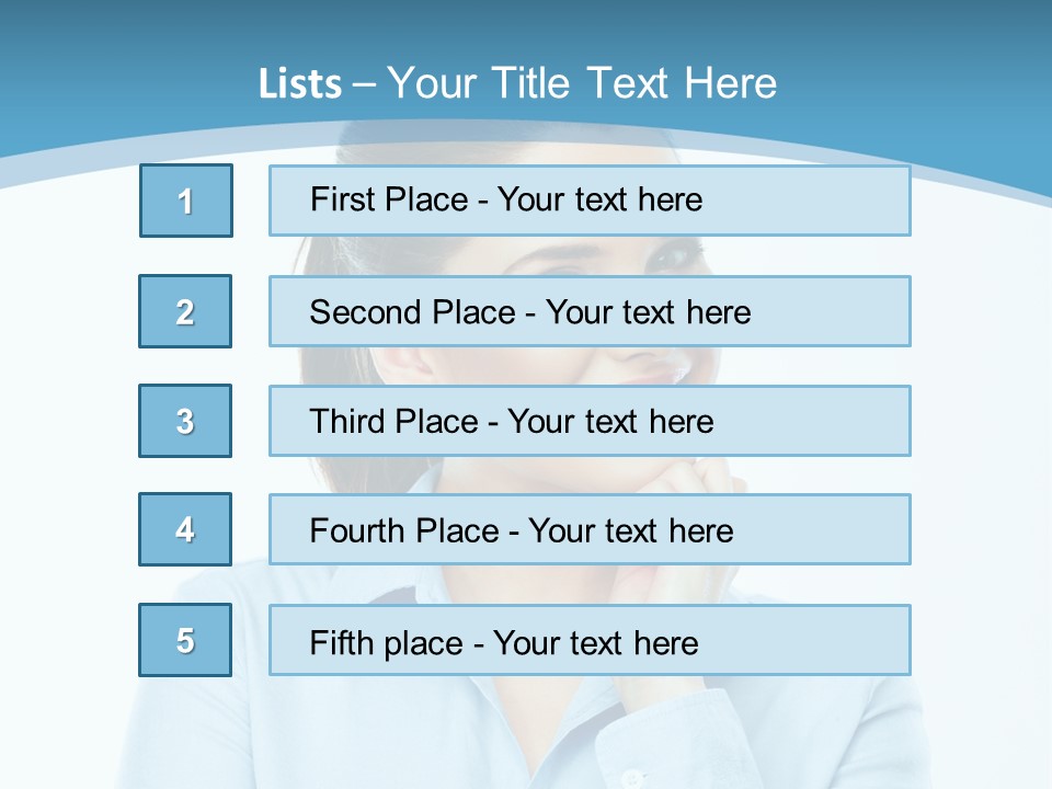 Business Standing Modern PowerPoint Template